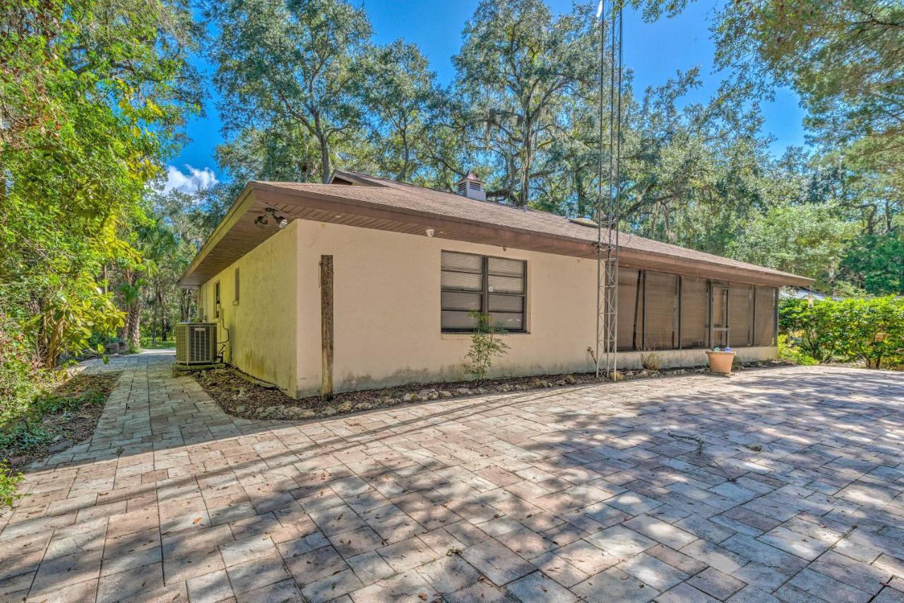 Canalfront Homosassa Escape With Private Dock! Exterior photo