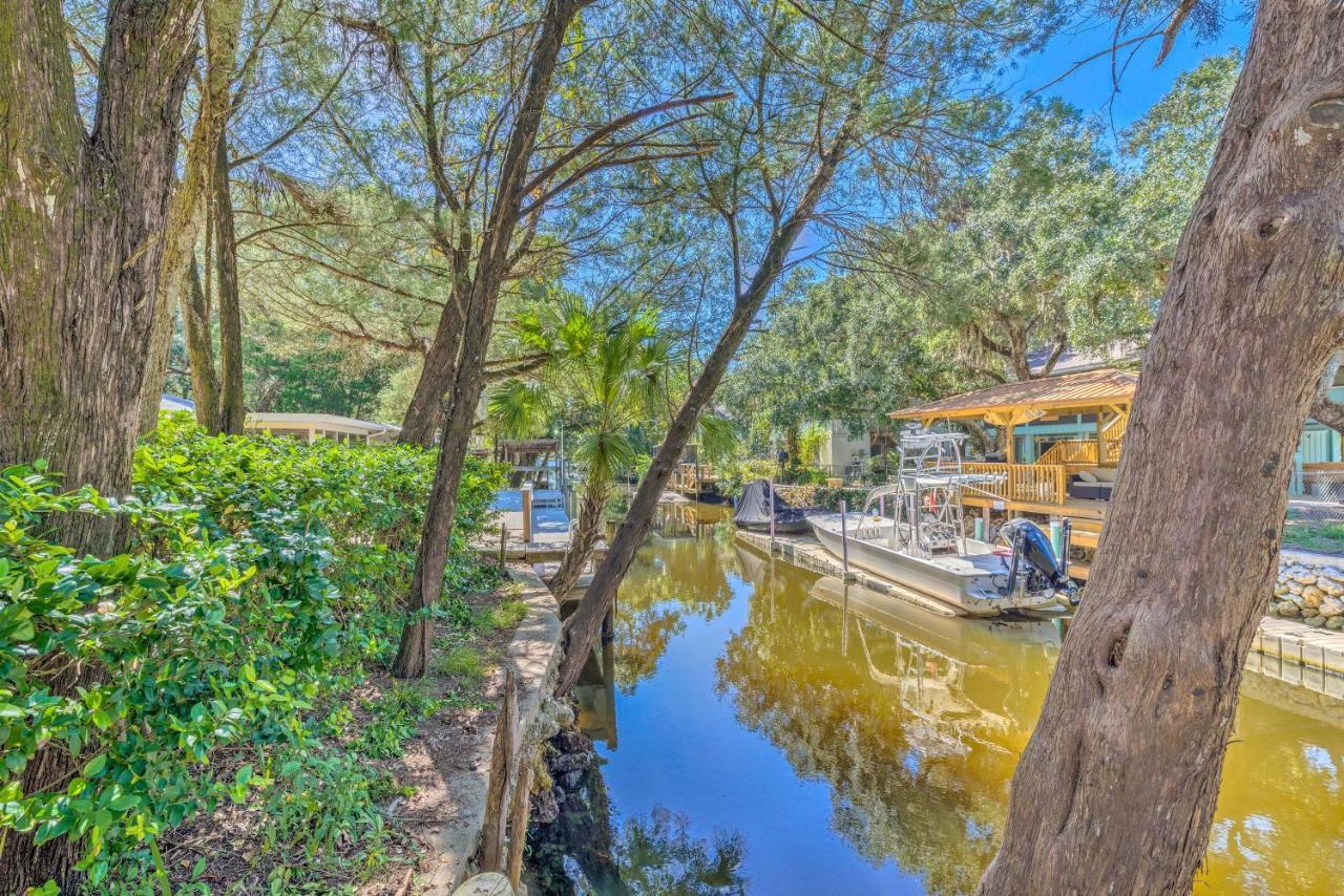 Canalfront Homosassa Escape With Private Dock! Exterior photo