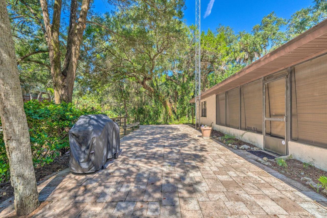 Canalfront Homosassa Escape With Private Dock! Exterior photo